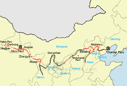 great wall maps