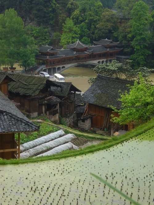 langde shang village