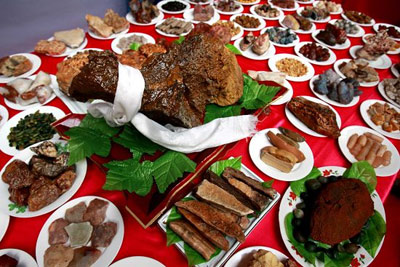 Small-Scale Full Banquet of Man and Han Cuisine