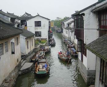 zhouzhuang village in Jiangsu