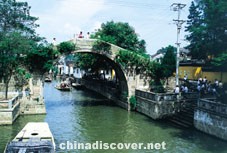 maple bridge and hangshan temple