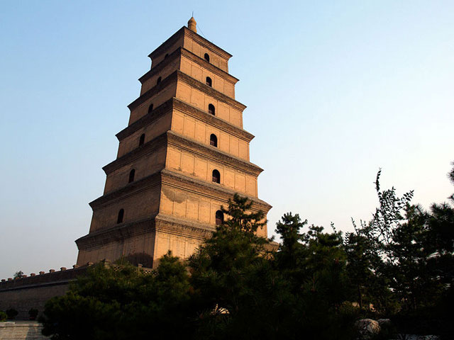 xian big wild goose pagoda